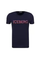 t-shirt Iceberg 	temno modra	